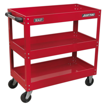 Sealey CX108 Workshop Trolley 3-Level Heavy-Duty Sealey