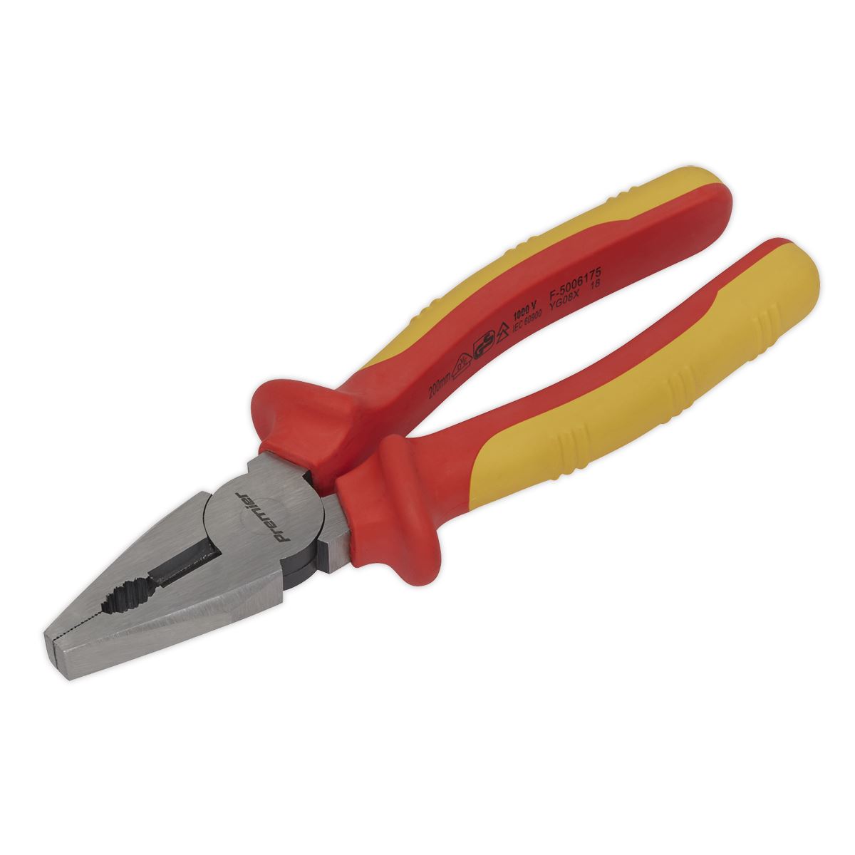 Sealey AK83455 Combination Pliers 200mm VDE Approved Sealey