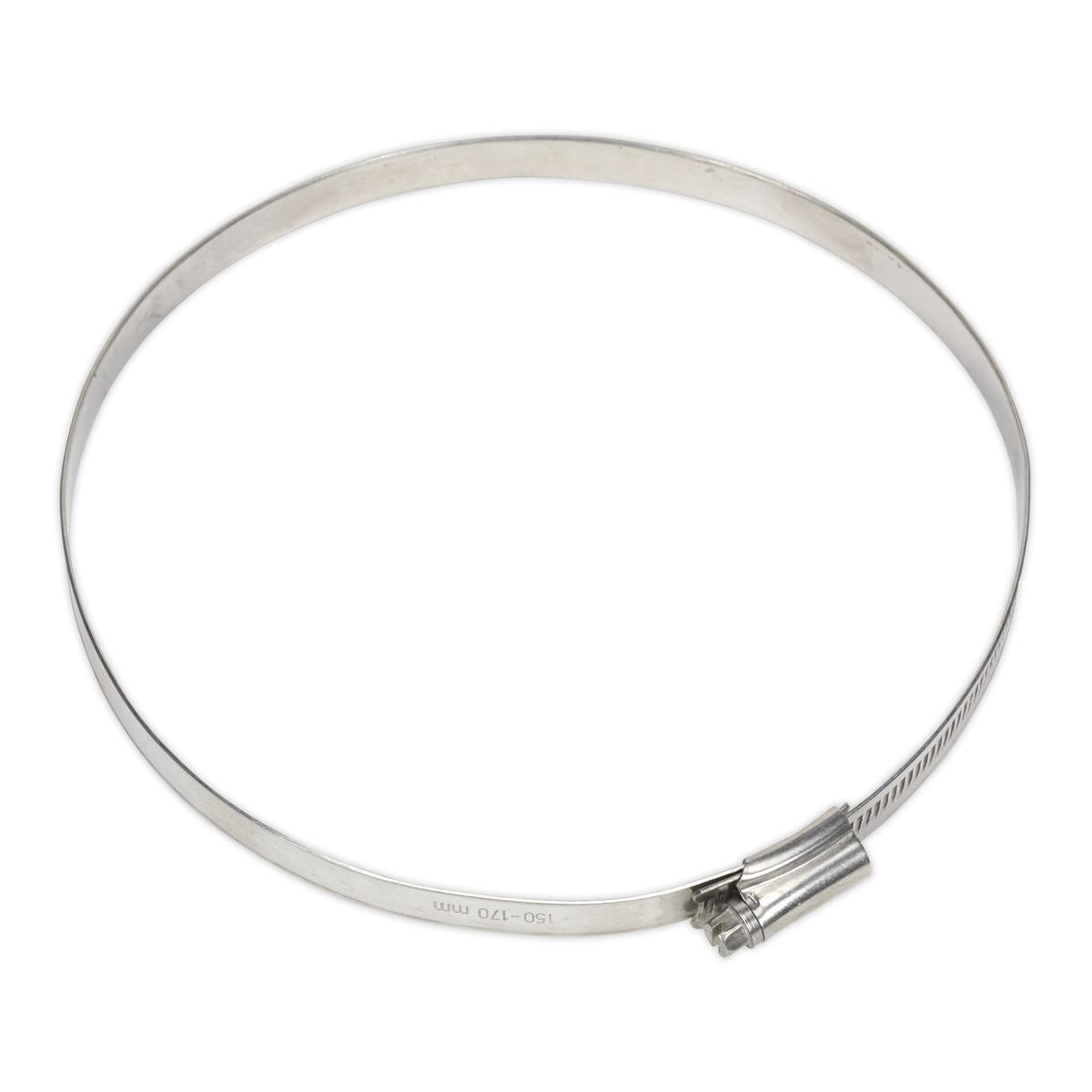 Sealey SHCSS7 Hose Clip Stainless Steel Ø150-170mm Pack of 5 Sealey