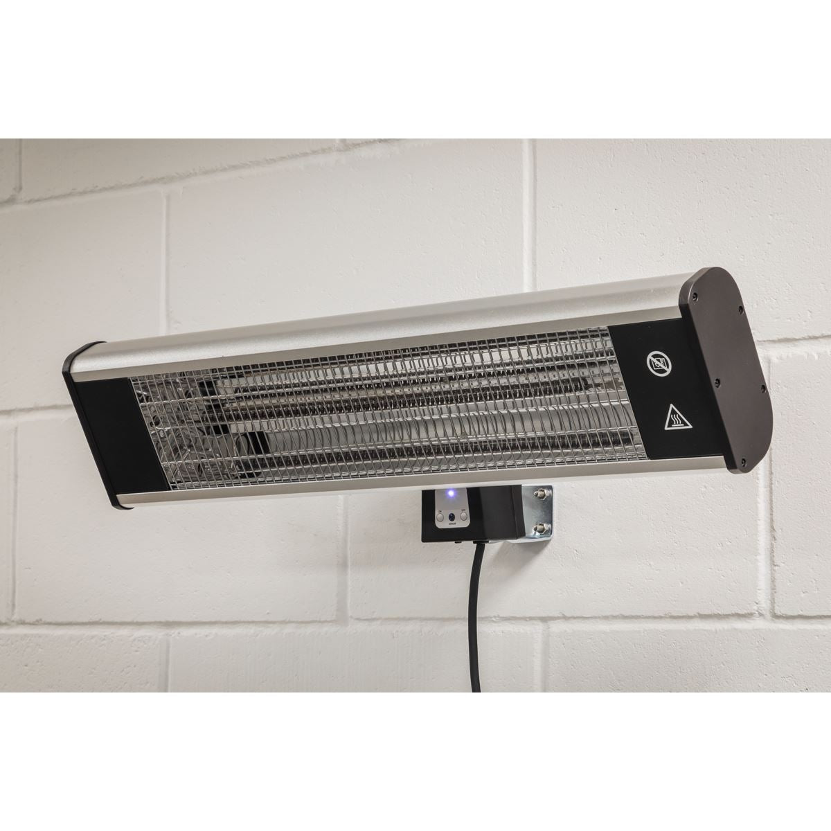 Sealey IWMH1809R High Efficiency Carbon Fibre Infrared Wall Heater 1800W/230V Sealey