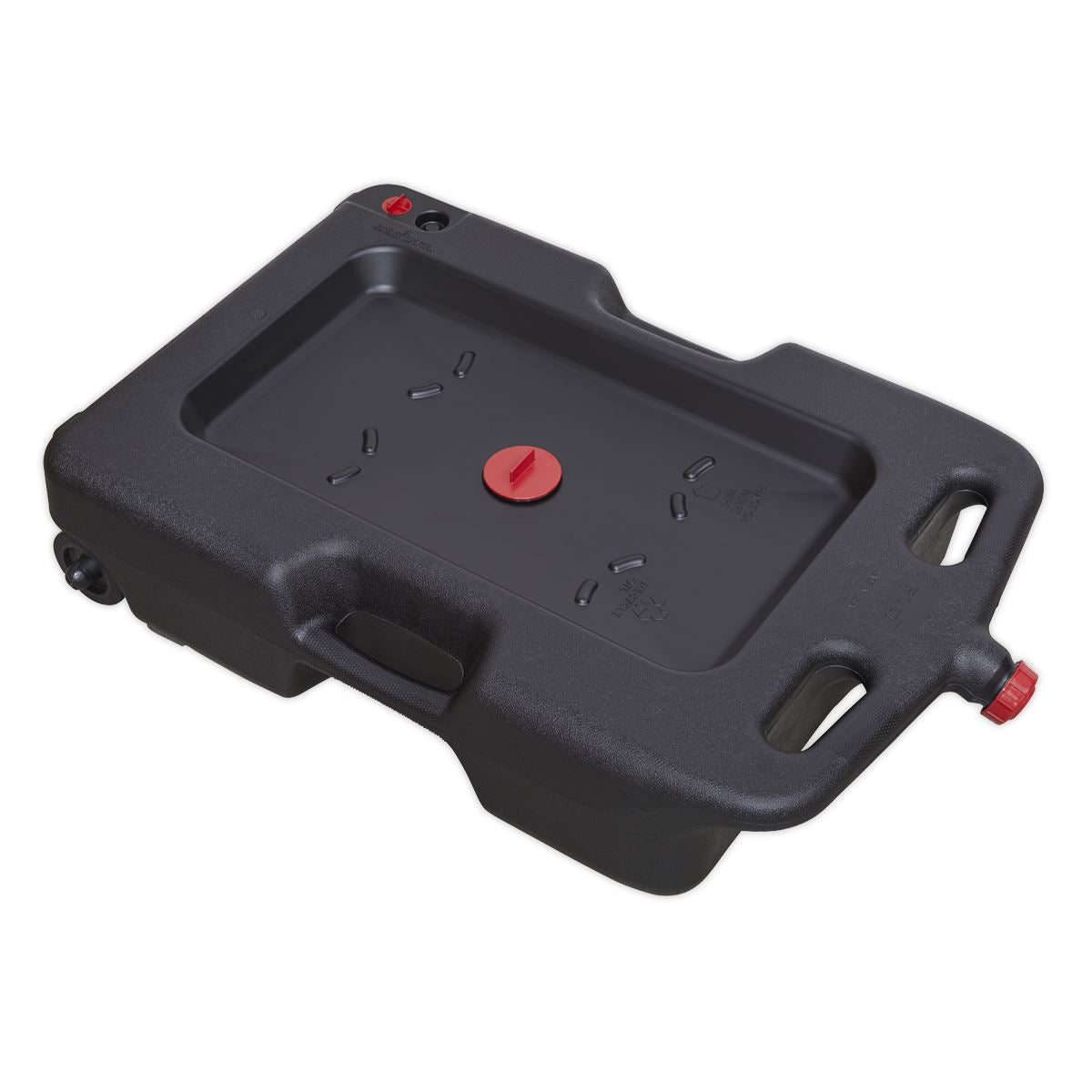 Sealey DRP09 Oil/Fluid Drain & Recycling Container 54L - Wheeled Sealey