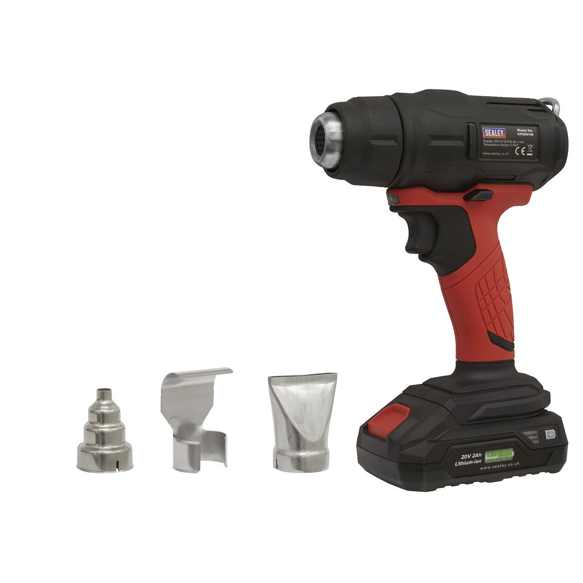 Sealey CP20VHG Cordless Hot Air Gun 20V SV20 Series - Body Only Sealey