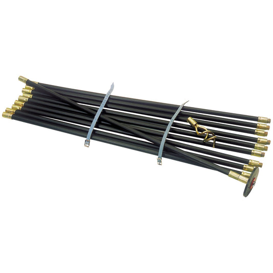 Draper 23540 Polypropylene Drain Rod Set 9m 12 Piece Draper