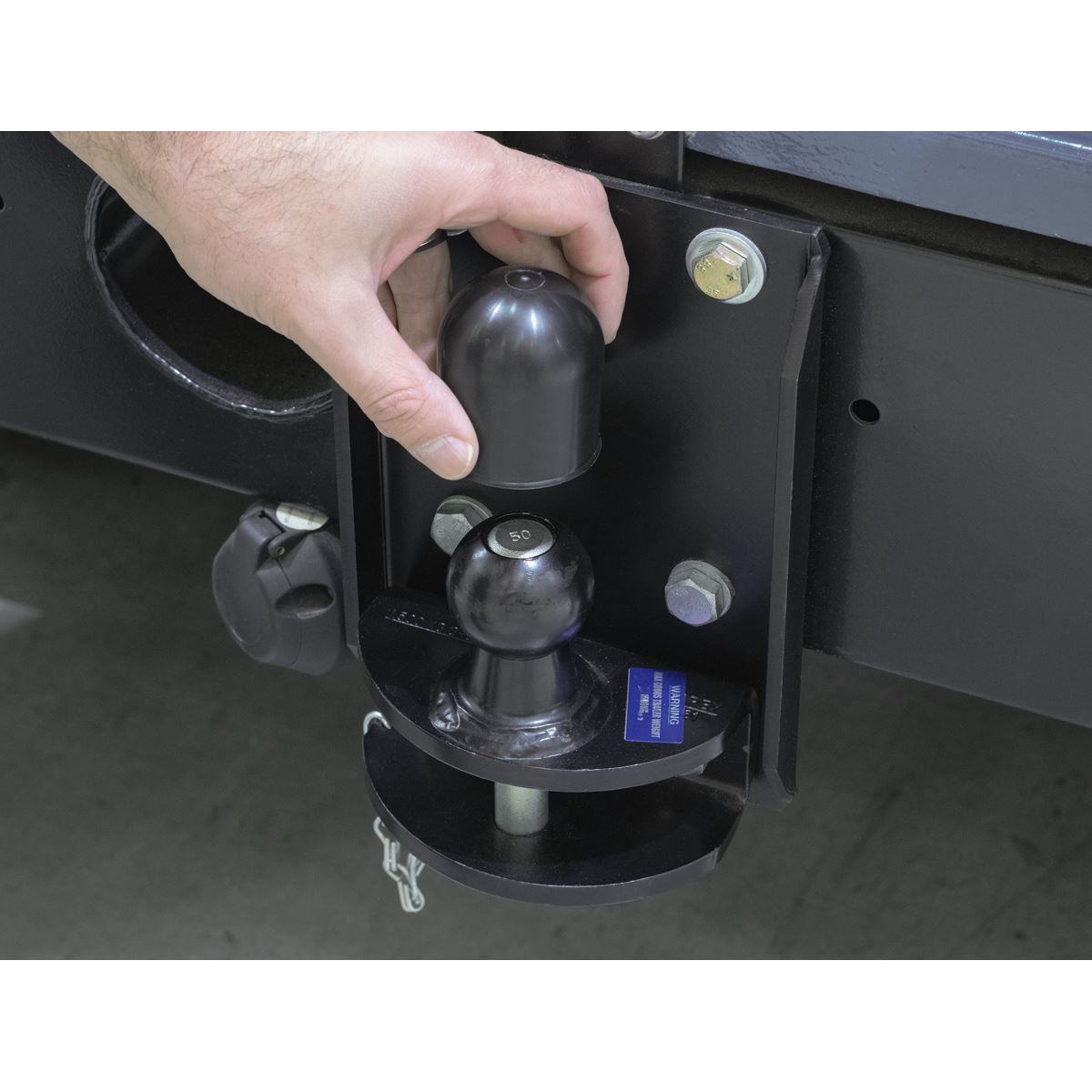 Sealey TB10 Tow-Ball Cover Plastic Sealey