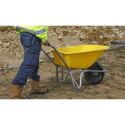 Sealey WBR01 Wheelbarrow 100L Heavy Duty Sealey
