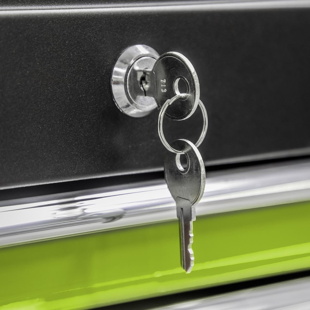 Sealey AP22HVG Topchest & Rollcab Combination 6 Drawer with Ball-Bearing Slides - Green Sealey