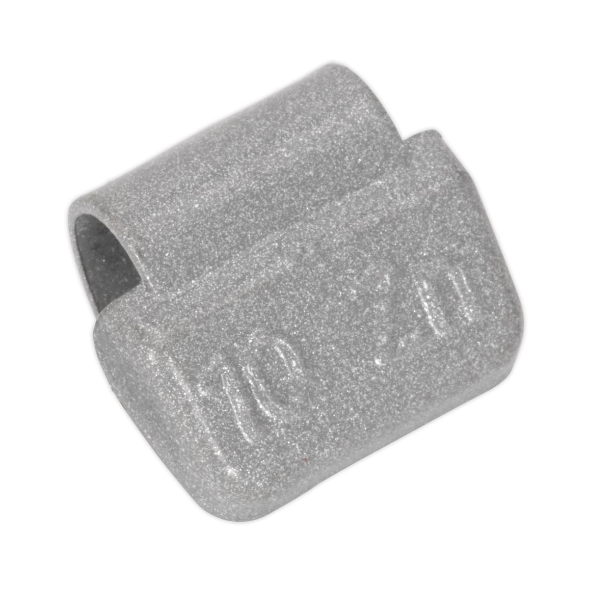 Sealey WWAH10 Wheel Weight 10g Hammer-On Plastic Coated Zinc for Alloy Wheels Pack of 100 Sealey
