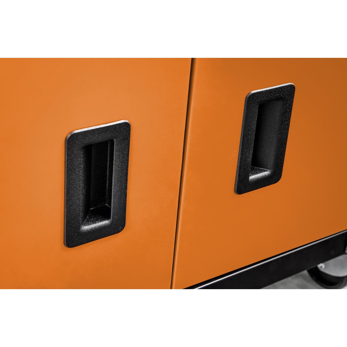 Sealey AP22O Topchest & Rollcab Combination 6 Drawer with Ball-Bearing Slides - Orange Sealey