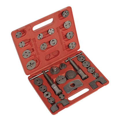 Sealey VS0285 Brake Piston Wind-Back Tool Kit 30pc Sealey