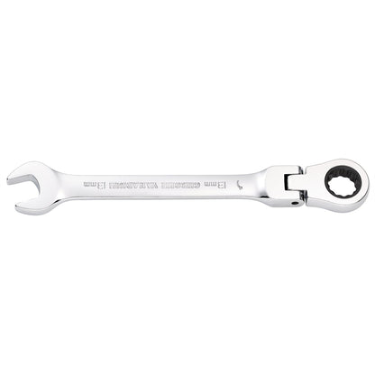 Draper 52014 HI-TORQ® Metric Flexible Head Ratcheting Combination Spanner 13mm Draper