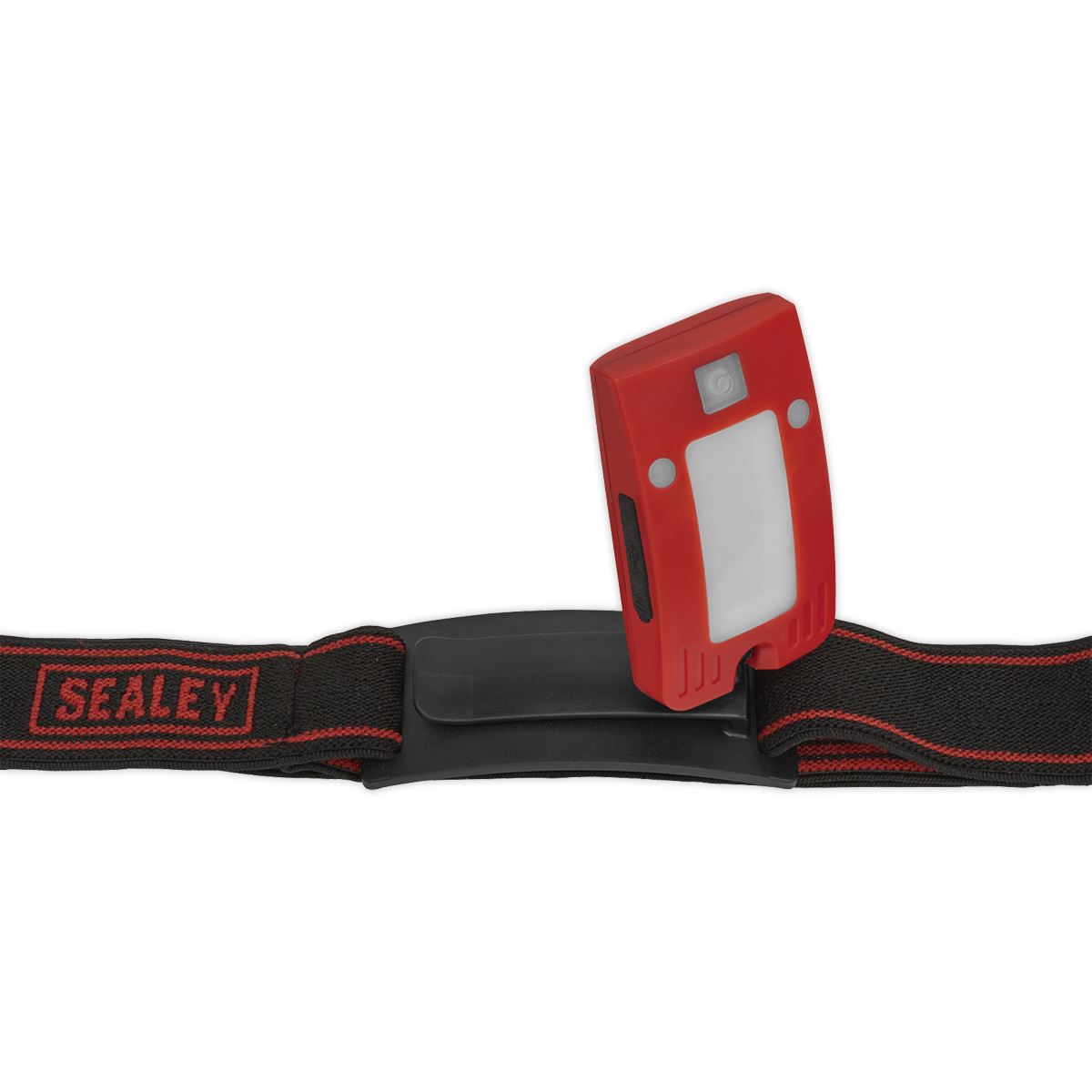 Sealey LED360HTR Rechargeable Head Torch 2W COB LED Auto-Sensor Red Sealey