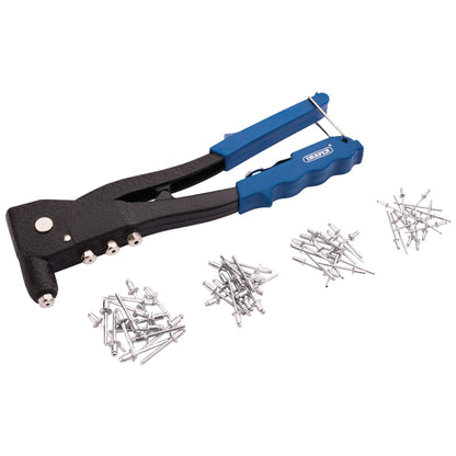 Draper 27843 Hand Riveter Kit for Aluminium Rivets 1 x Case Draper