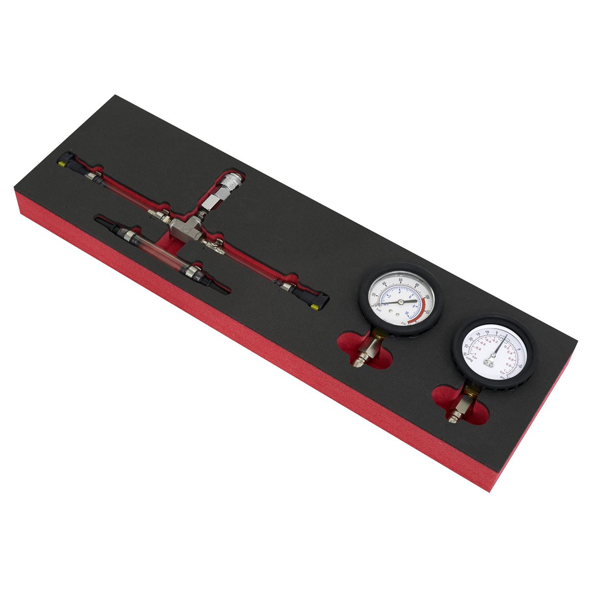 Sealey VS550 Fuel Pressure Gauge Set Sealey