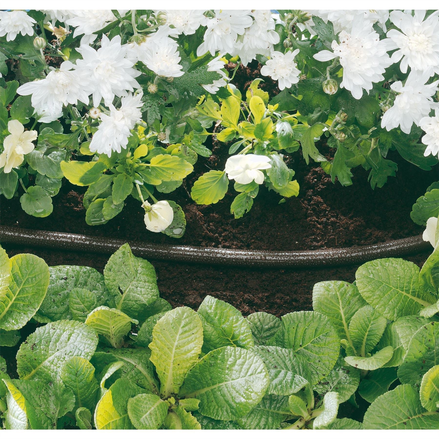 Draper 68261 Perforated Soaker Hose 12mm Bore 15m Black Draper