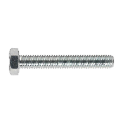 Sealey SS640 HT Setscrew M6 x 40mm 8.8 Zinc Pack of 50 Sealey