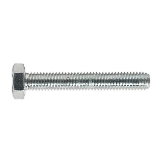 Sealey SS640 HT Setscrew M6 x 40mm 8.8 Zinc Pack of 50 Sealey