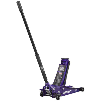 Sealey 2001LEP Low Profile Rocket Lift Trolley Jack 2.25 Tonne - Purple Sealey