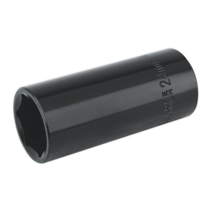Sealey IS1224D Impact Socket 24mm Deep 1/2"Sq Drive Sealey