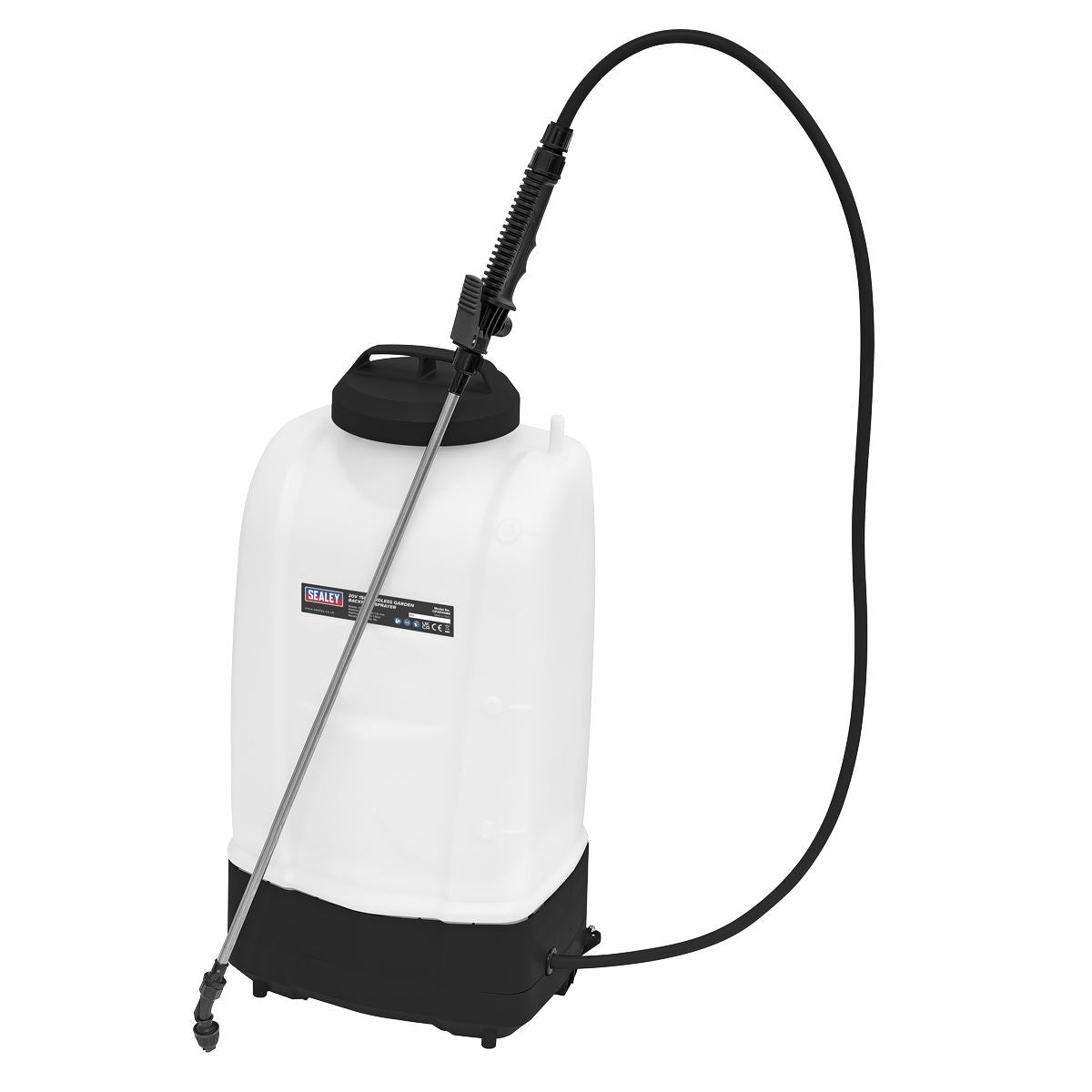 Sealey CP20VGBS Cordless Garden Backpack Sprayer 20V SV20 Series 15L - Body Only Sealey