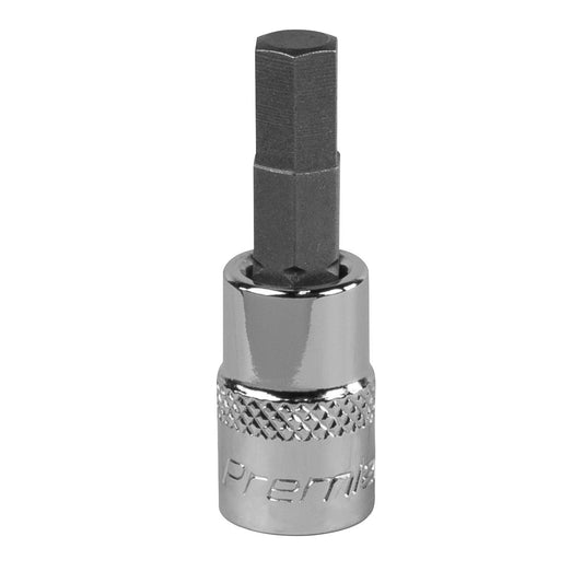 Sealey SBH004 Hex Socket Bit 6mm 1/4"Sq Drive Sealey
