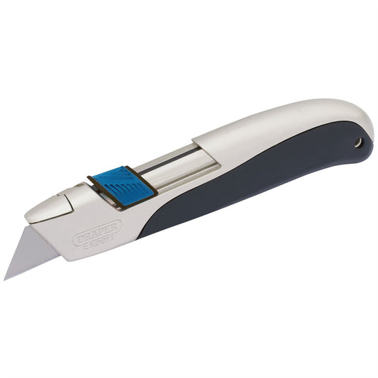 Draper 82833 Soft Grip Trimming Knife with 'Safe Blade Retractor' Feature Draper