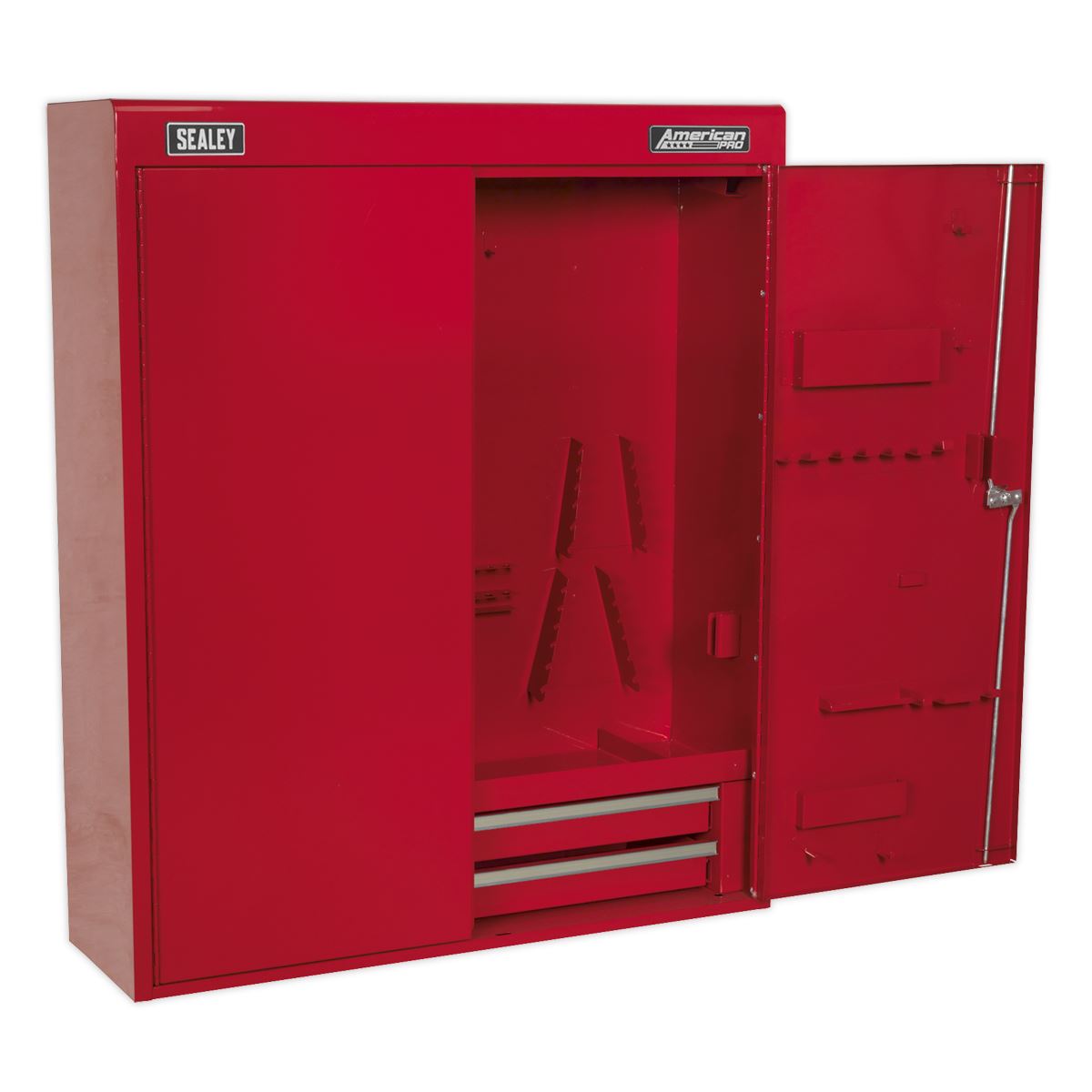Sealey APW750 Wall Mounting Tool Cabinet with 2 Drawers Sealey