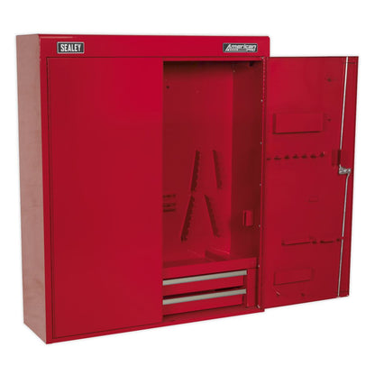 Sealey APW750 Wall Mounting Tool Cabinet with 2 Drawers Sealey