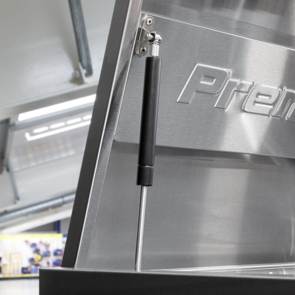 Sealey PTB104008SS Topchest 8 Drawer 1055mm Extra-Wide Stainless Steel Heavy-Duty Sealey