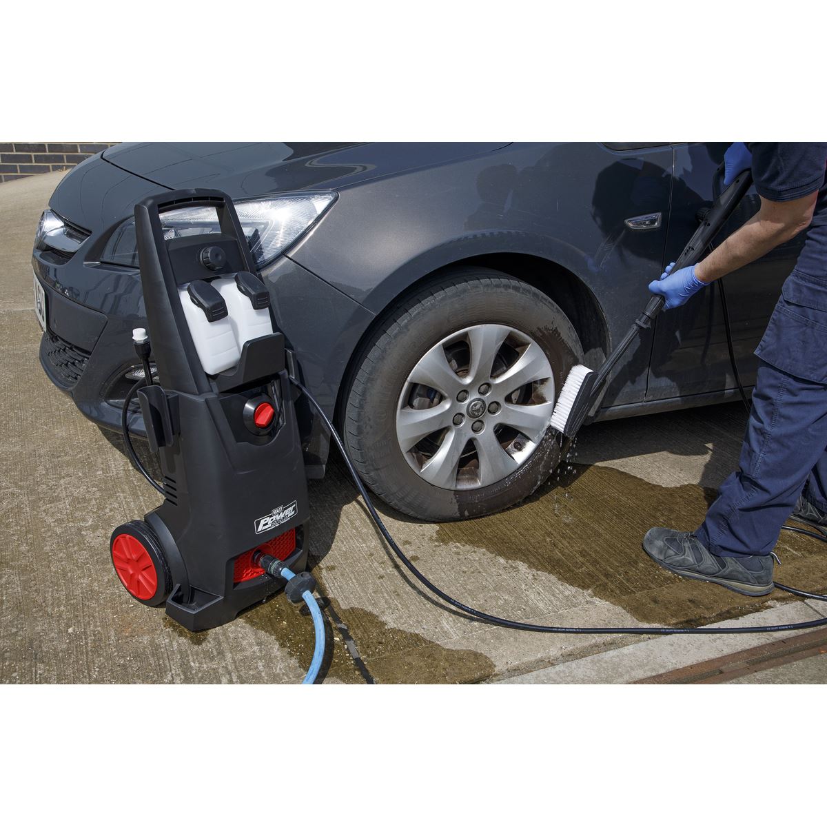 Sealey PW2200 Pressure Washer 140bar with TSS & Rotablast® Nozzle 230V Sealey