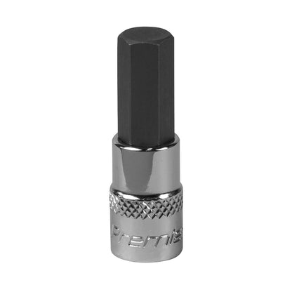 Sealey SBH006 Hex Socket Bit 8mm 1/4"Sq Drive Sealey
