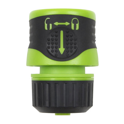 Sealey JS3051 Soft Touch Hose Connector With Water Stop & Lock 1/2"-5/8" Sealey