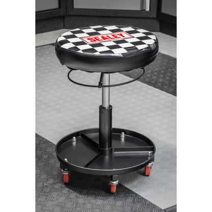 Sealey SCR15 Pneumatic Mechanic's Seat Sealey