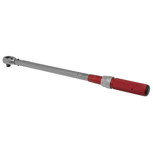 Sealey STW905 Torque Wrench Micrometer Style 1/2"Sq Drive 60-330Nm - Calibrated Sealey