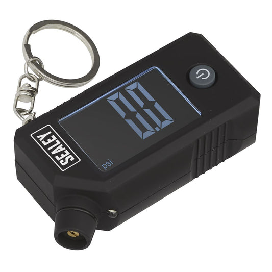 Sealey TSTPG12 Digital Tyre Pressure & Tread Depth Gauge with LED Sealey