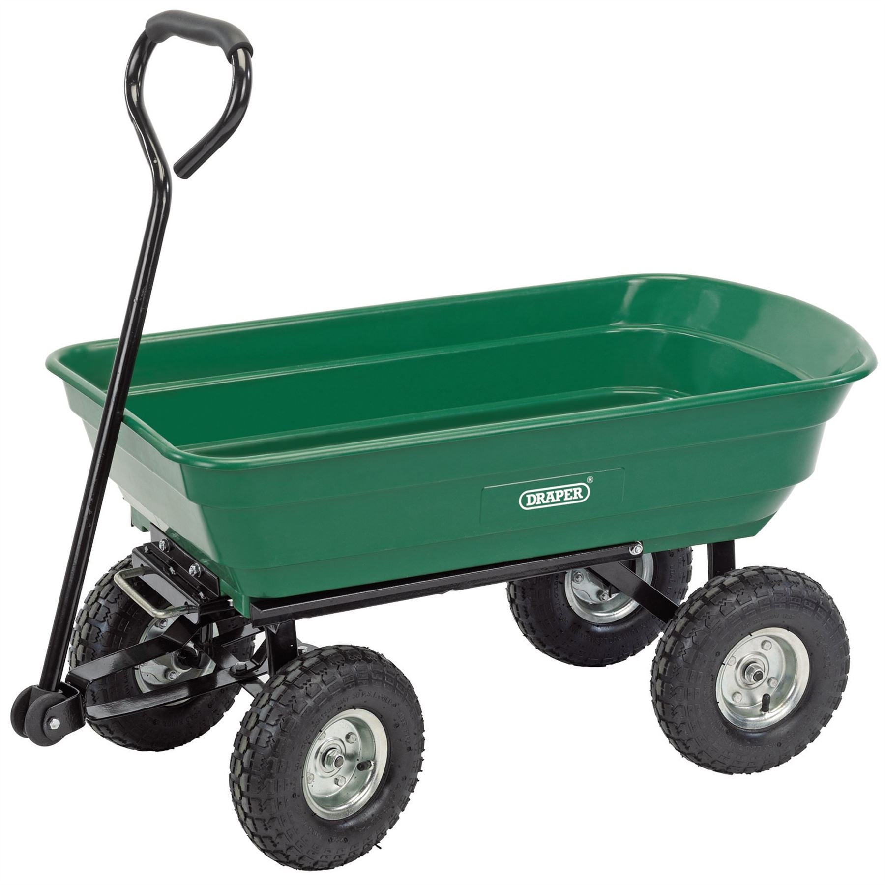 Draper 58553 Garden Tipping Trolley Cart 75L Draper