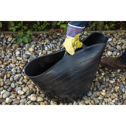 Sealey SFT40 Heavy-Duty Flexi Tub 40L - Black Sealey