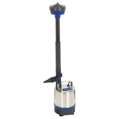 Sealey WPP3600S Submersible Pond Pump Stainless Steel 3600L/hr 230V Sealey