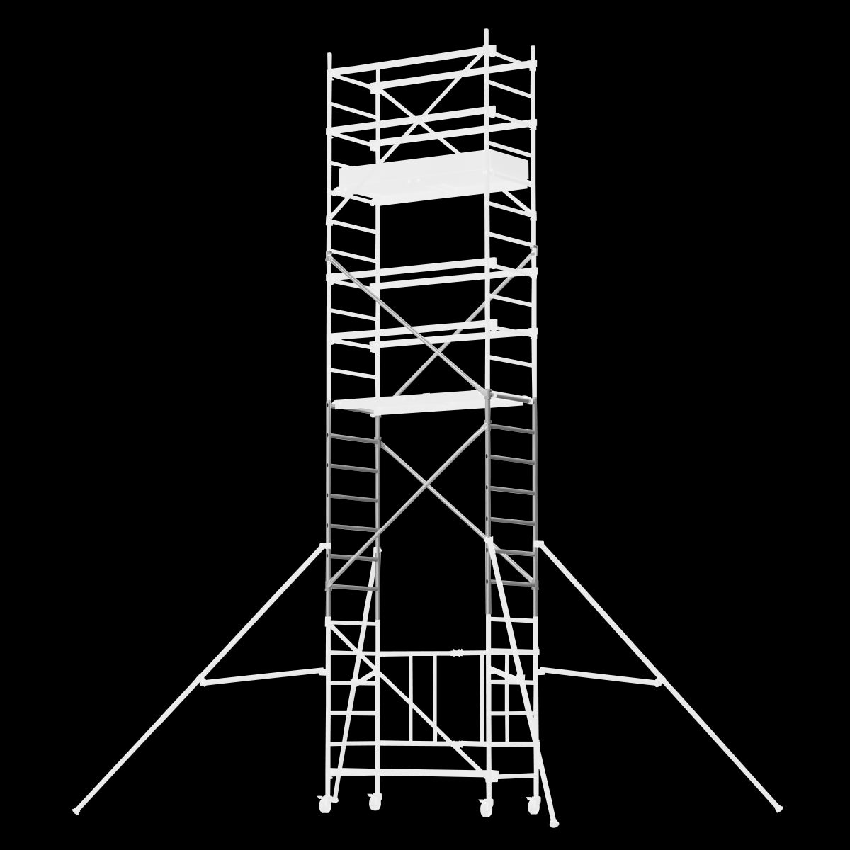 Sealey SSCL4 Platform Scaffold Tower Extension Pack 4 EN 1004-1 Sealey