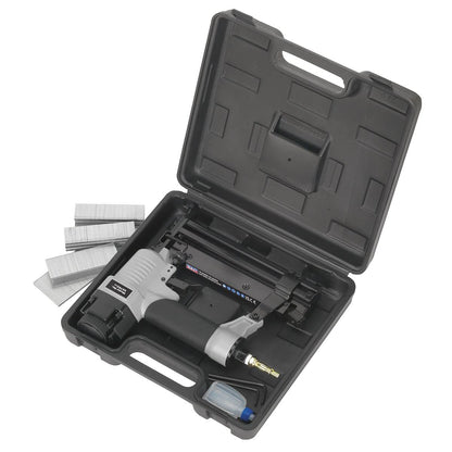 Sealey SA792 Air Nail/Staple Gun 10-50mm/10-40mm Capacity Sealey