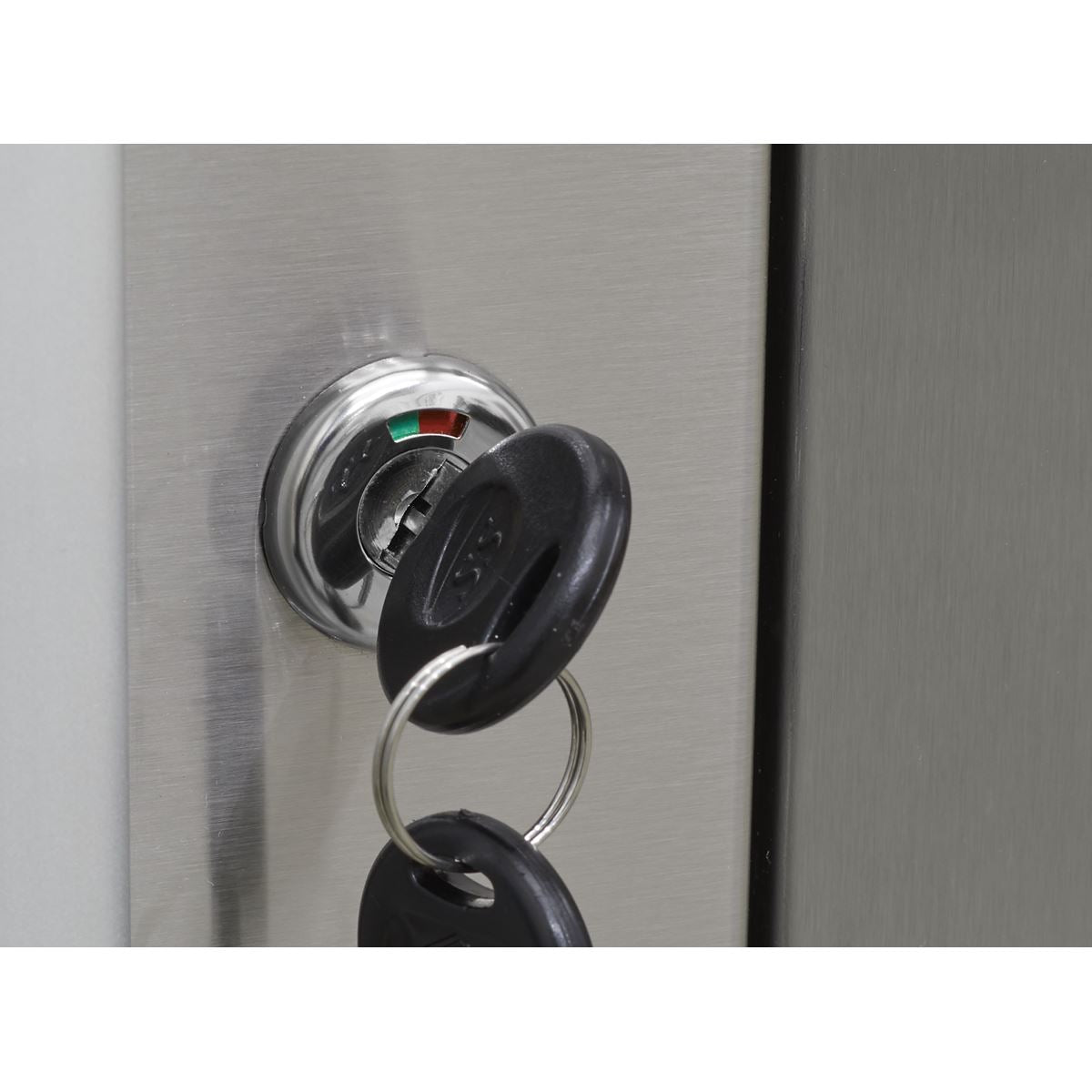 Sealey AP4804SS Mobile Stainless Steel Tool Cabinet 4 Drawer Sealey