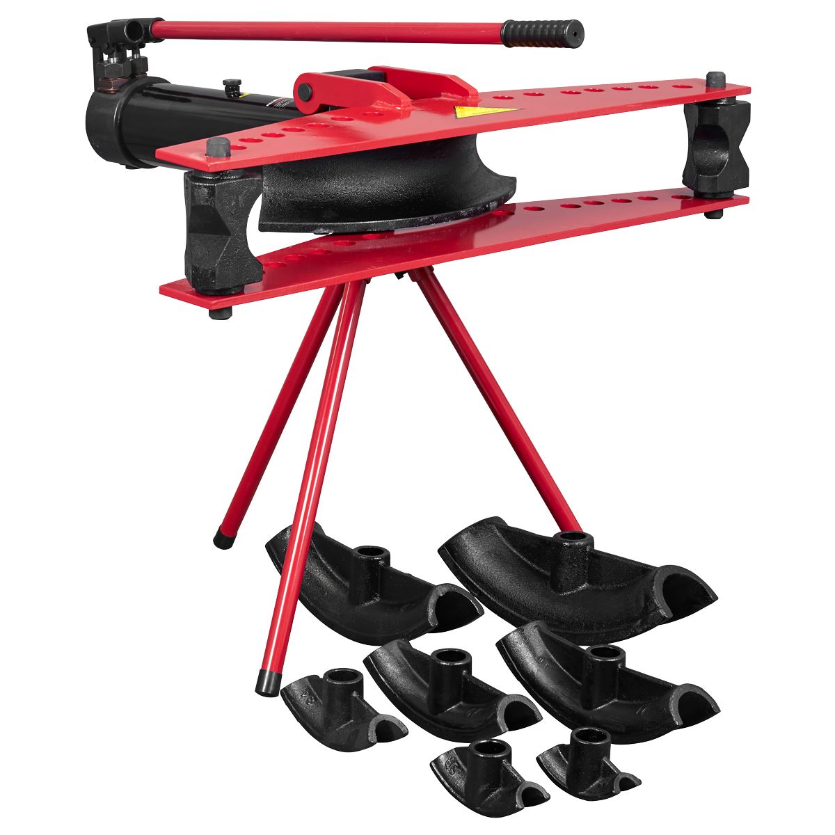 Sealey PBS91 Industrial Hydraulic Pipe Bender with Stand 15 Tonne Sealey