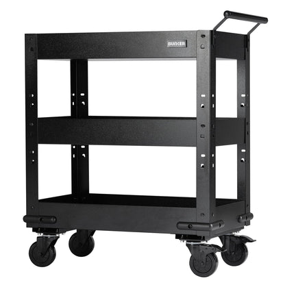 Draper 23643 BUNKER® 3 Tier Trolley with Pull Handle 714mm - McCormickTools
