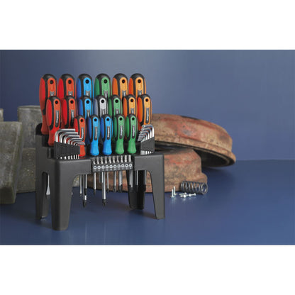 Siegen S01090 Screwdriver Hex Key & Bit Set 44pc Siegen