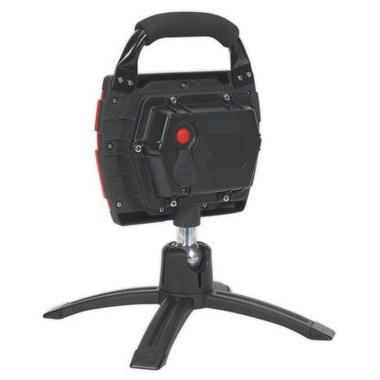 Sealey LED360FR Rechargeable 360° Floodlight 36W SMD LED Portable Red Lithium-ion Sealey