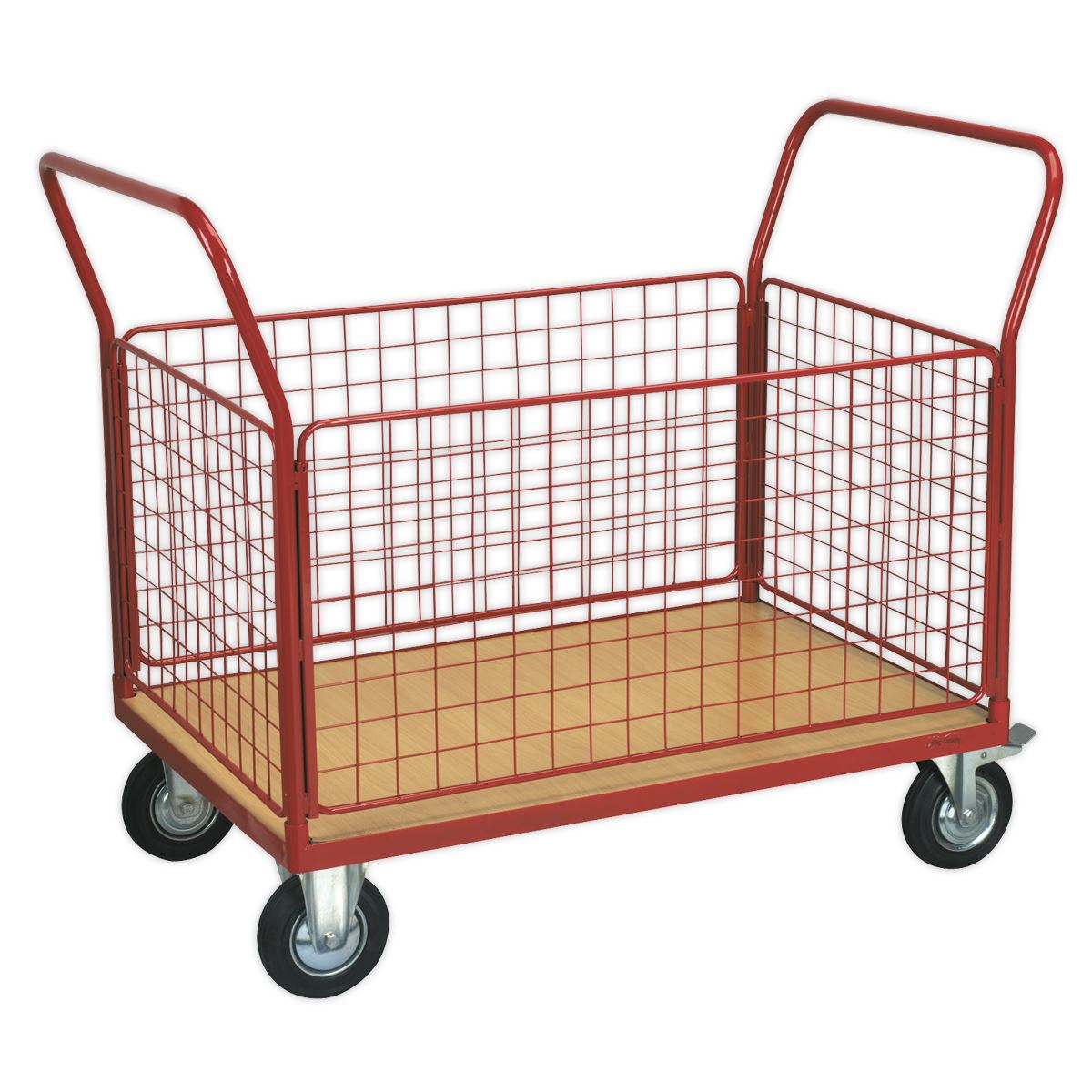 Sealey CST773 Platform Truck with 4 Removable Sides 300kg 1200 x 800mm Sealey