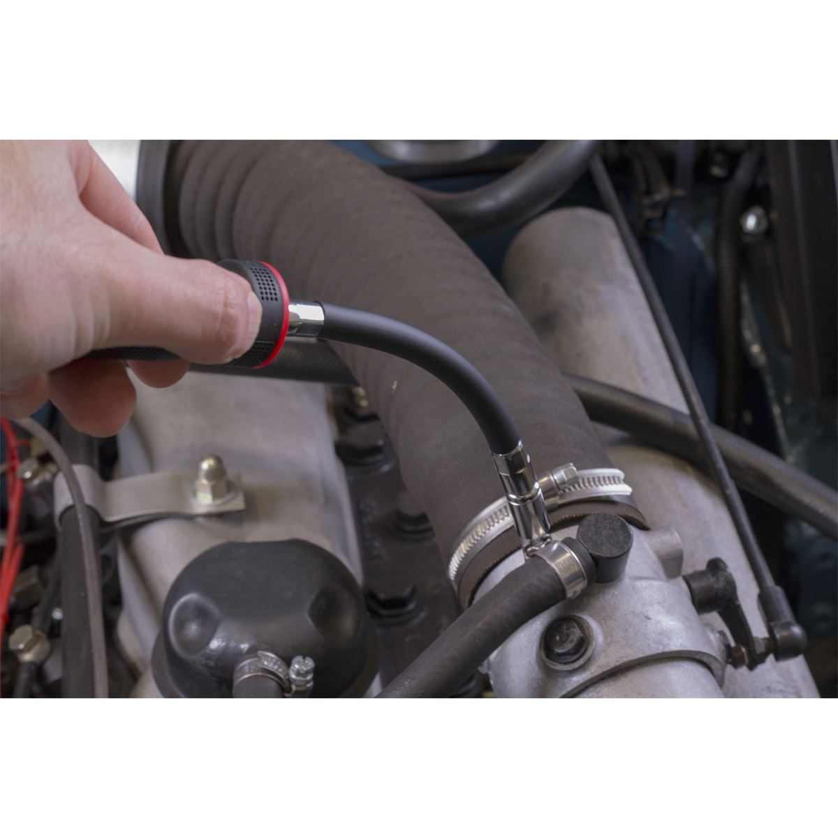 Sealey VS063 Flexible Hose Clip Nut Driver Set 4pc 5 6 & 7mm Sealey