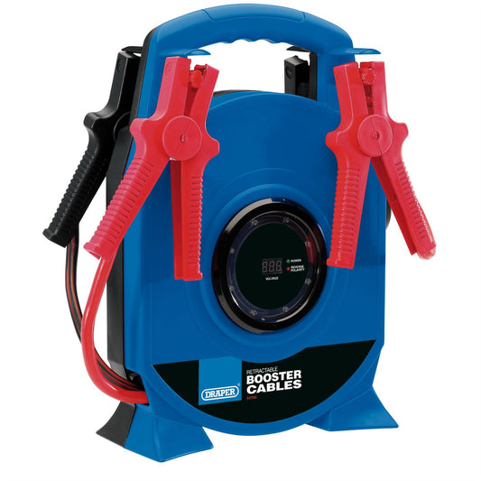 Draper 92700 Retractable Booster Cables 3.5m x 29mm&sup2; Draper