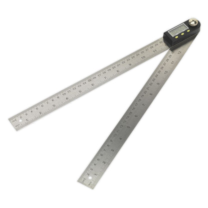 Sealey AK7300 Digital Angle Rule 12" (300mm) Sealey