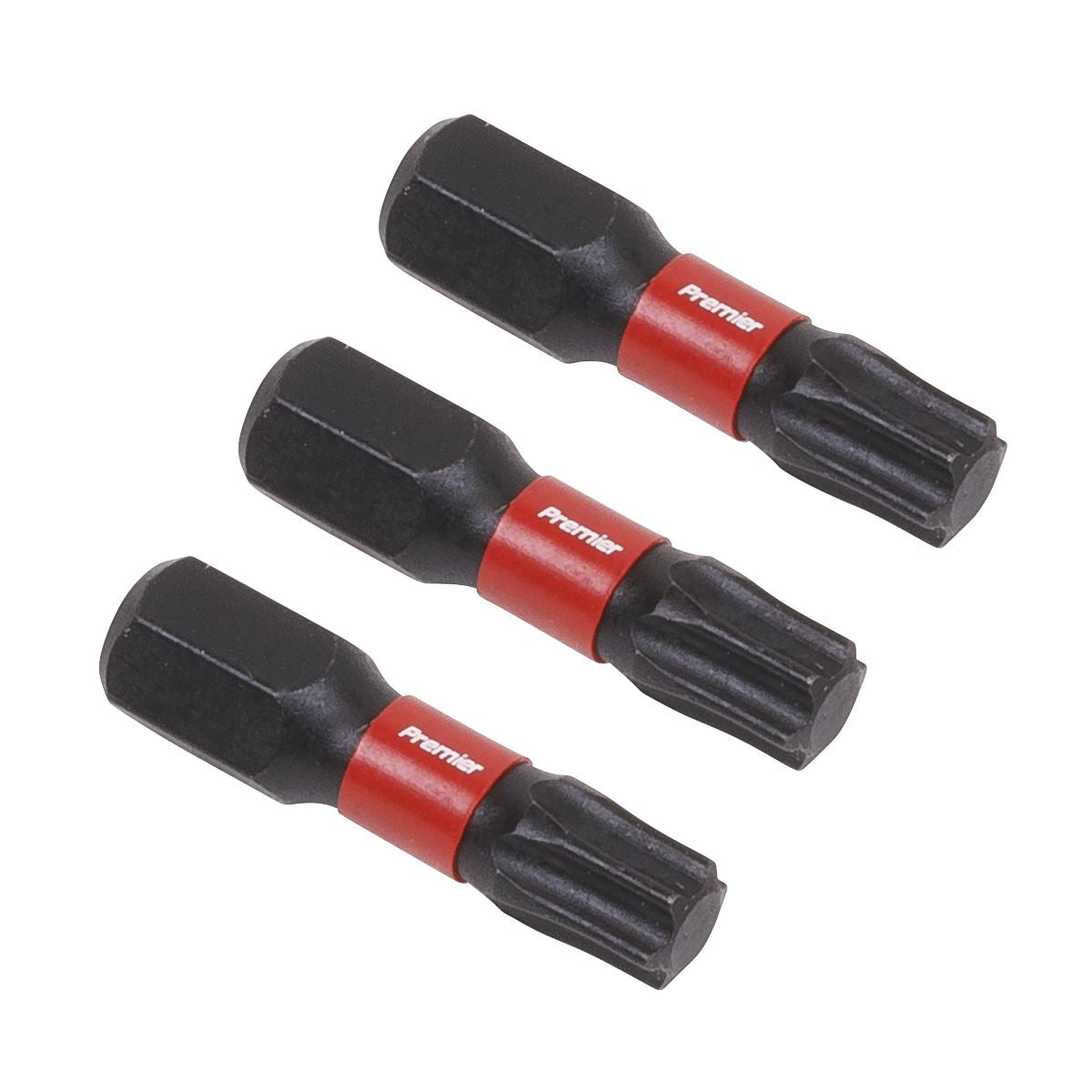 Sealey AK8220 TRX-Star* T30 Impact Power Tool Bits 25mm - 3pc Sealey