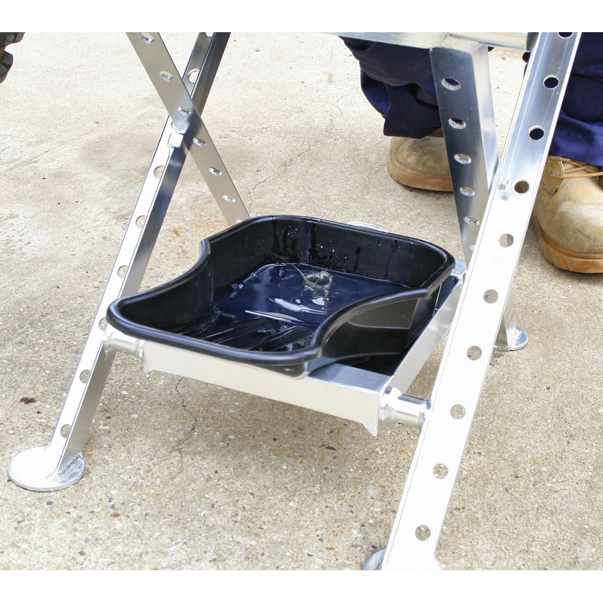 Sealey MDRP01 Motorcycle Oil Drain Pan 2.5L Sealey